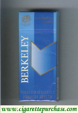 Berkeley lights cigarettes blue